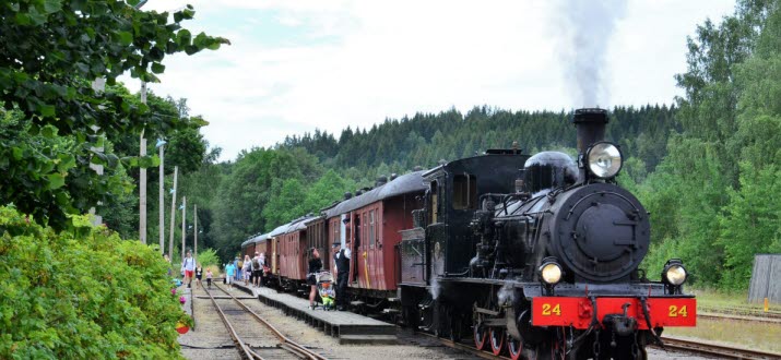 Old steam train