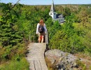 Valfjäll på Kosteröarna med Kosters kyrka 