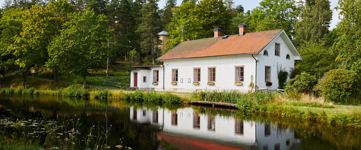 Kanalkontoret i Upperud, Dalslands kanal. 