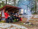 Lägerplats vid Pilgrimsleden i Dalsland