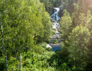 Vandrare längst med Bohusleden