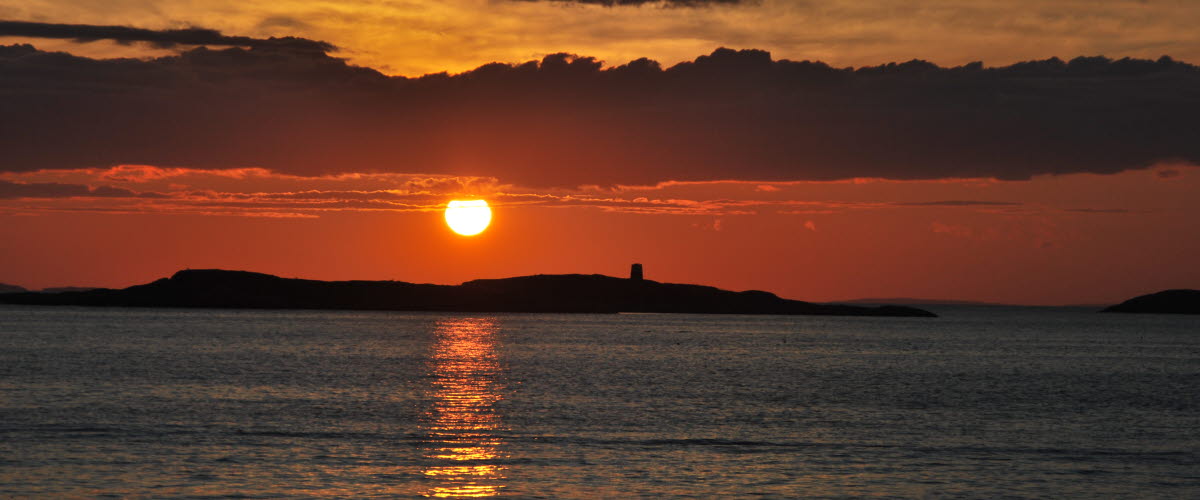 Solnedgång över Kosterhavet