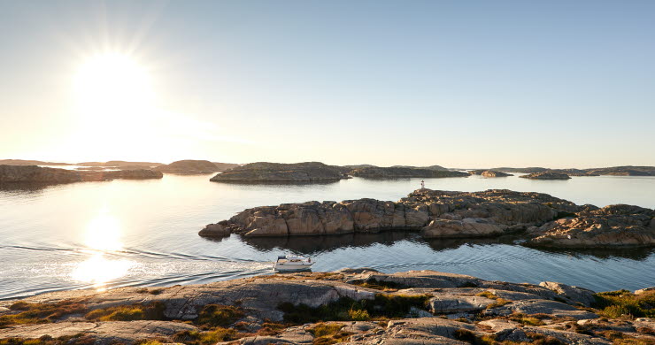 Summer in the archipelago of Bohuslän