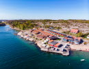 A birdseye view over Ramsvik Stugby & Camping