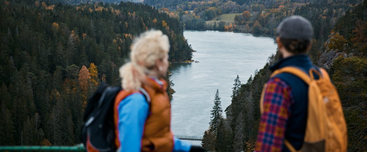 Hike at Göta älv Pilgrim Trail