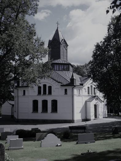 Kyrka i bjärkeområdet .