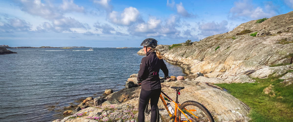 Cykling på Tjörn 