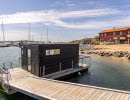 Floating sauna at Hotel Strana.