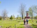 Hiking Kinnekulle watch tower