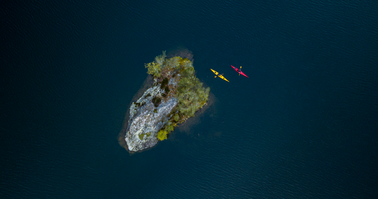 Paddle in the lakes of Dalsland