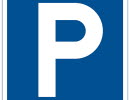 Parking sign