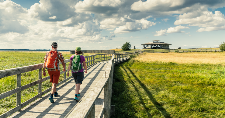 Hikers in West Sweden